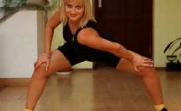 Braşov: Gabriela Ştefan, psiholoaga care dă lecţii de aerobic