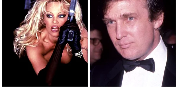 Pamela Anderson si Trump