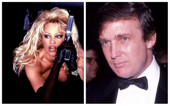 ImaginDonald Trump obişnuia să se distreze cu Pamela Anderson ( Foto: arhivă)