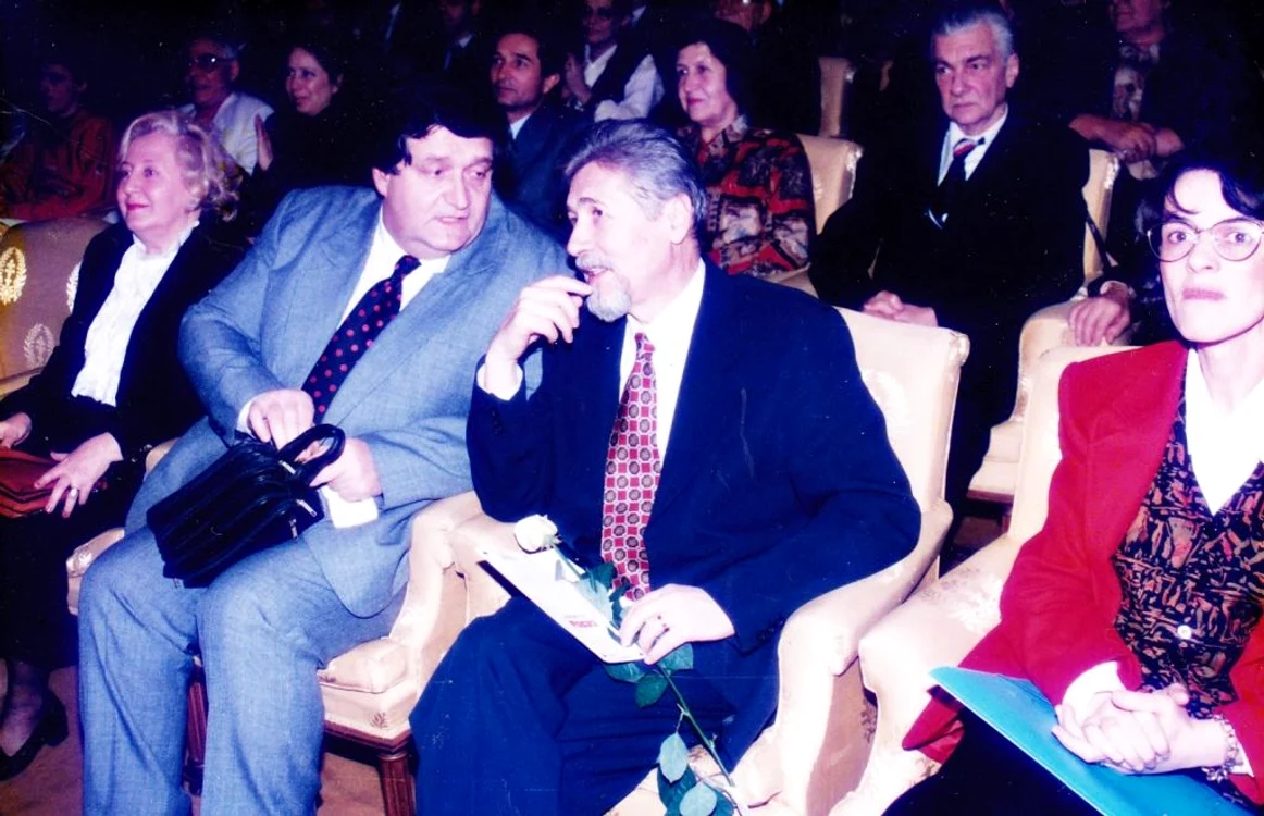 Alex Ştefănescu şi Emil Constantinescu FOTO Arhivă