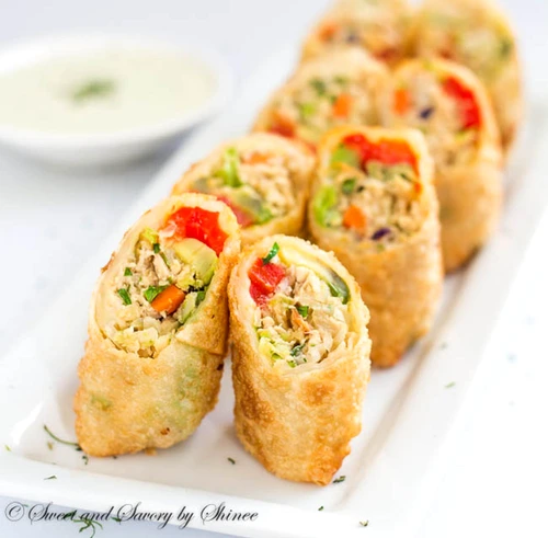 Chicken Avocado Egg Rolls 4 jpeg