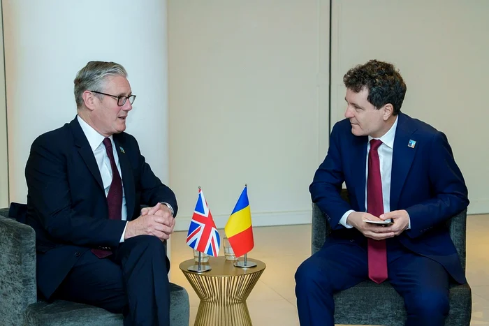 Nicușor Dan a avut o întâlnire bilaterală cu Keir Starmer FOTO Nicușor Dan / Facebook
