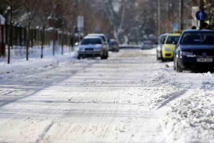 Timisoara inghetata sub zapada