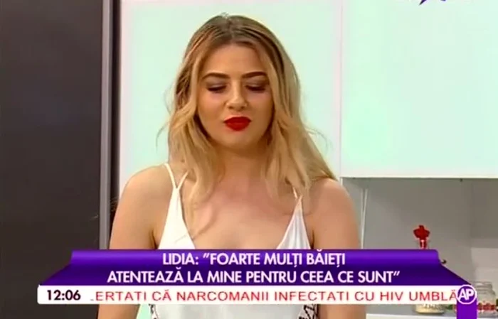 Lidia Buble susţine că nu are vreo relaţie în prezent