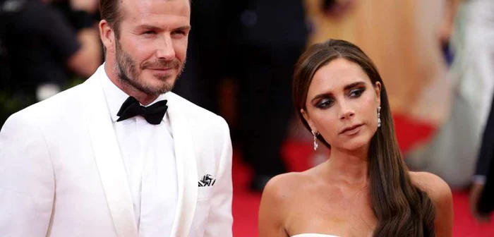 David şi Victoria Beckham FOTO Guliver/Getty Images