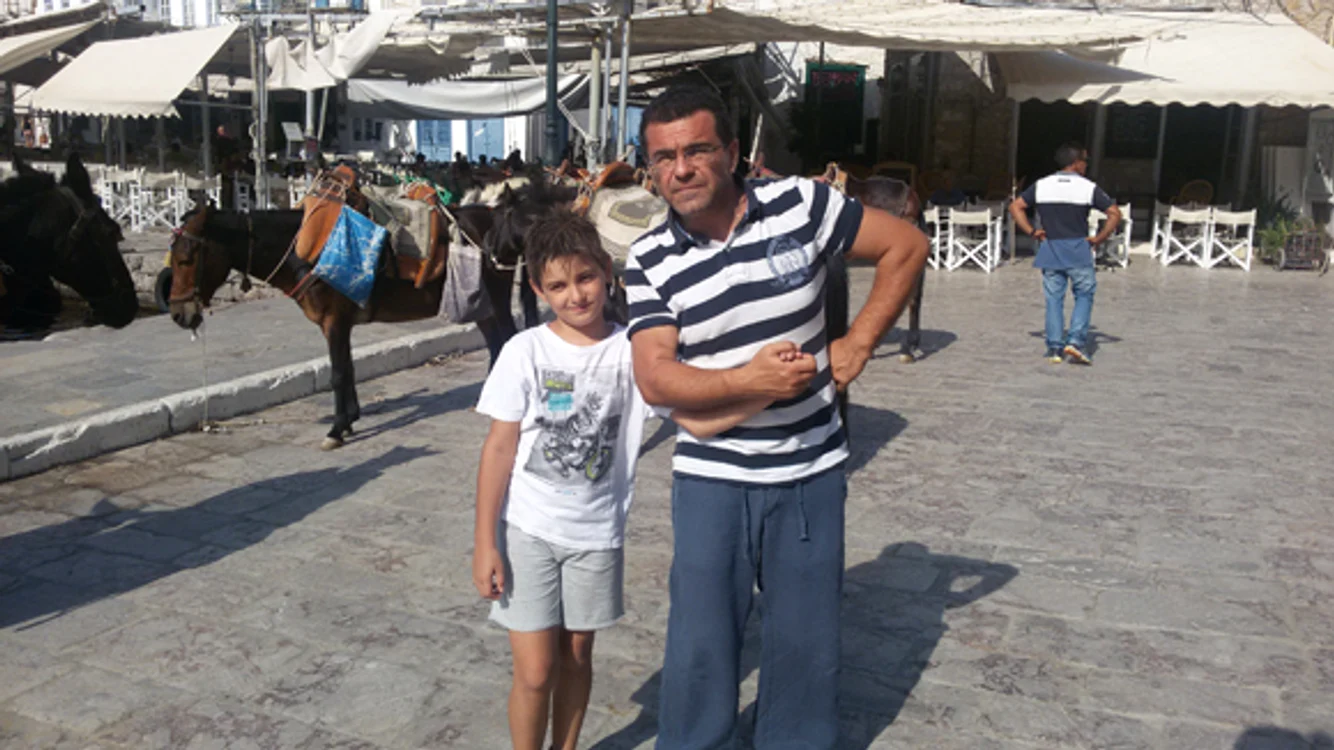 Mihai Mărgineanu a fost într-o vacanță plină de aventuri împreună cu fiul său, Tudor (9 ani)foto: arhiva personală