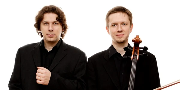 Pianistul Marek Szlezer si violoncelistul Jan Kalinowski