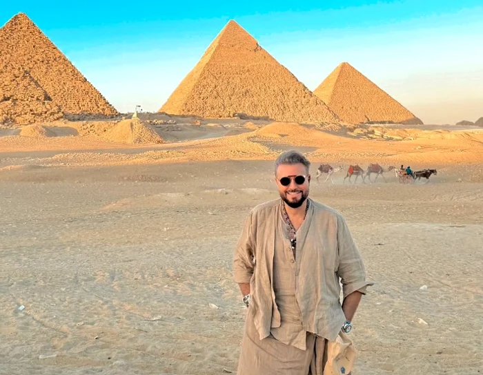 Cătălin Botezatu se află în vacanță în Egipt - Foto: Instagram 