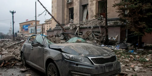 Război Ucraina - ziua 9 - Harkov (Kharkiv) - 4 mar 2022 / FOTO Unian