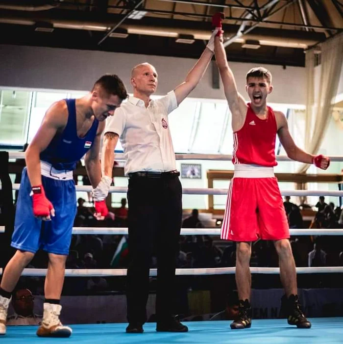 Adrian Chiriță este campion național și vicecampion european de cadeți FOTO arhiva personală