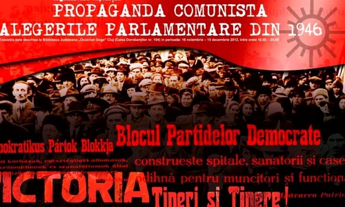 Propaganda comunistă   Alegerile parlamentare din 1946 jpeg