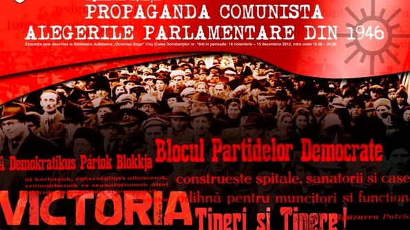 Propaganda comunistă   Alegerile parlamentare din 1946 jpeg