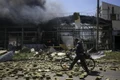 Razboi Ucraina Rusia distrugeri 26-27 mai 2022 oras Bakhmut bombardamente FOTO EPA-EFE