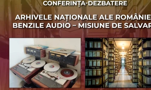 Conferința-dezbatere „Arhivele Naționale ale României: Benzile audio - misiune de salvare”, la Casa de Cultură „Friedrich Schiller”