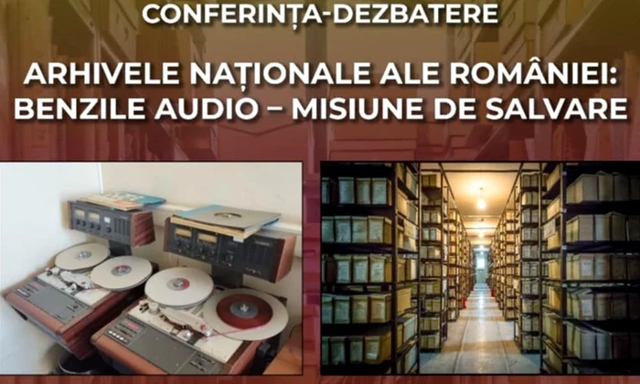 Conferința-dezbatere „Arhivele Naționale ale României: Benzile audio - misiune de salvare”, la Casa de Cultură „Friedrich Schiller”