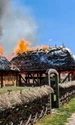 Incendiu de proporții la Casa Muzeu din Cizer, județul Sălaj (© Ministerul Culturii)