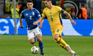 Italia U21 Romania U21, Louis Munteanu (Sportpictures) jpg