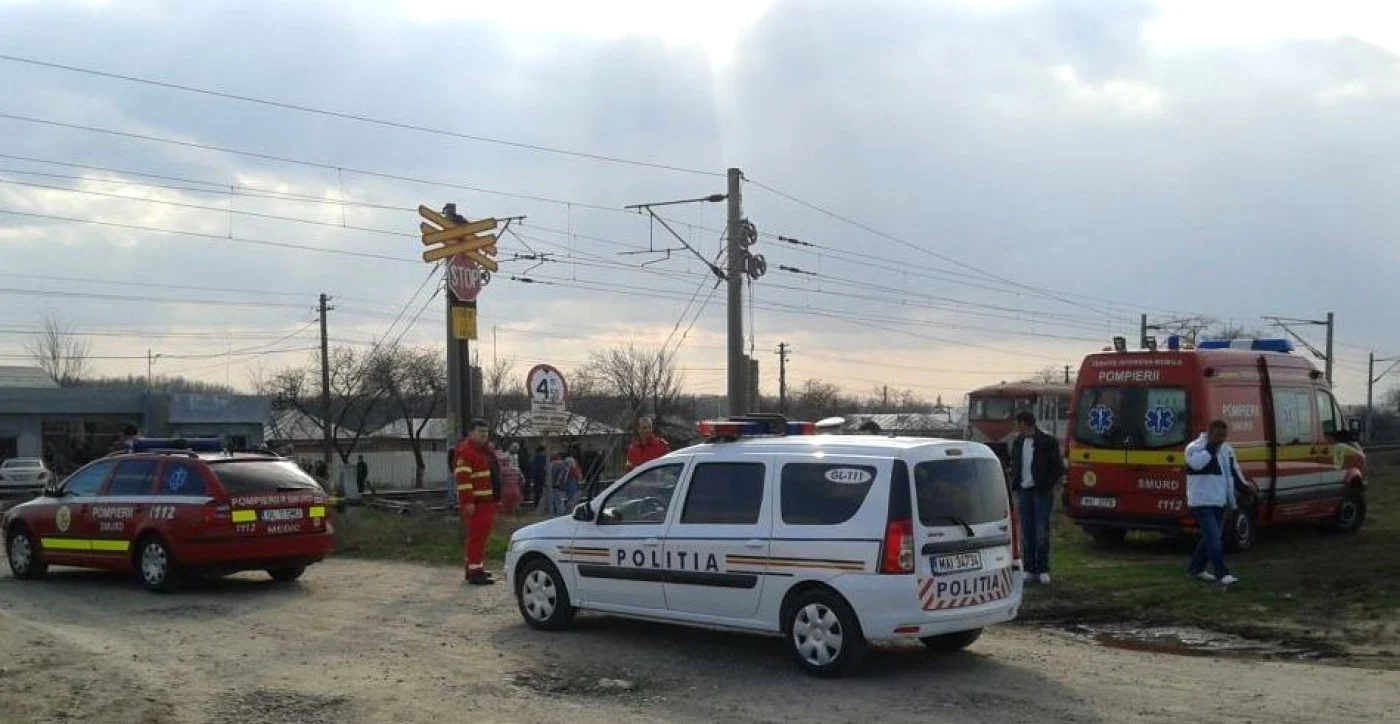 Echipajul SMURD sosit la locul accidentului a constatat decesul victimei. Foto: Marius M.
