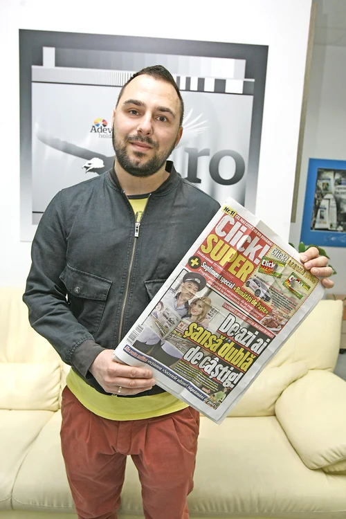 "Cu banii de la Click! cumpăr cadouri pentru fetiţe", Cristian Marinescu (34 de ani) Foto: Click!