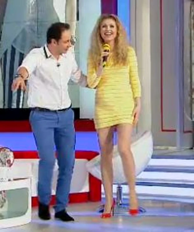 Cristina Rus a revenit la silueta care a consacrat-o (captură: PRO TV)