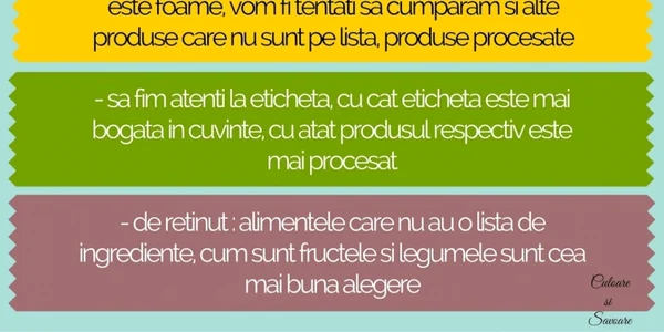 lista sfaturi cumparaturi foto gabriela petre