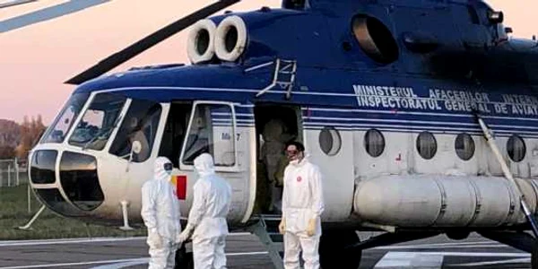 elicopter MAI transport pacienti covid19