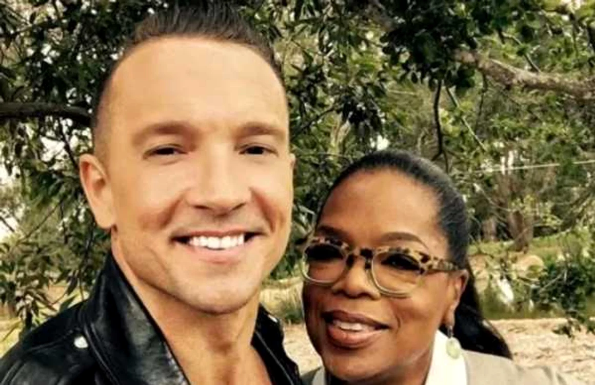 Carl Lentz şi una dintre prietenele sale celebre: Oprah Winfrey