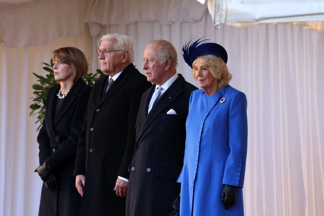 Regina Camilla, Regele Charles și președintele Germaniei foto profimedia 1056230464 jpg