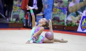 Denisa Stoian are 32 de medalii la concursurile de gimnastică ritmică  jpeg
