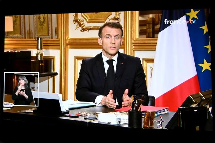 Președintele Franței, Emmanuel Macron. FOTO: AFP
