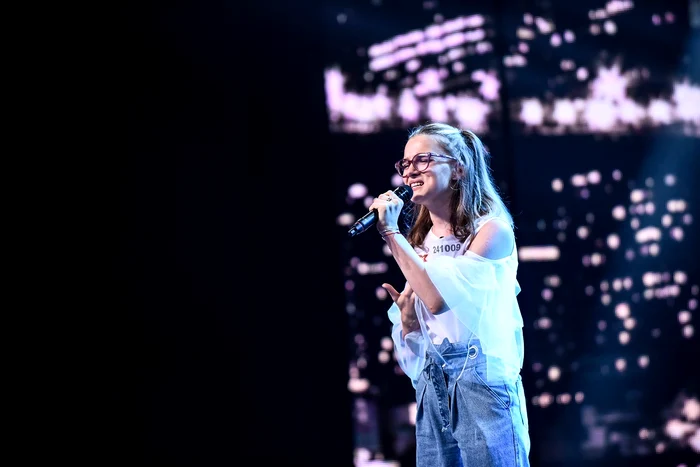 Evelina Neagu i-a uimit pe jurați