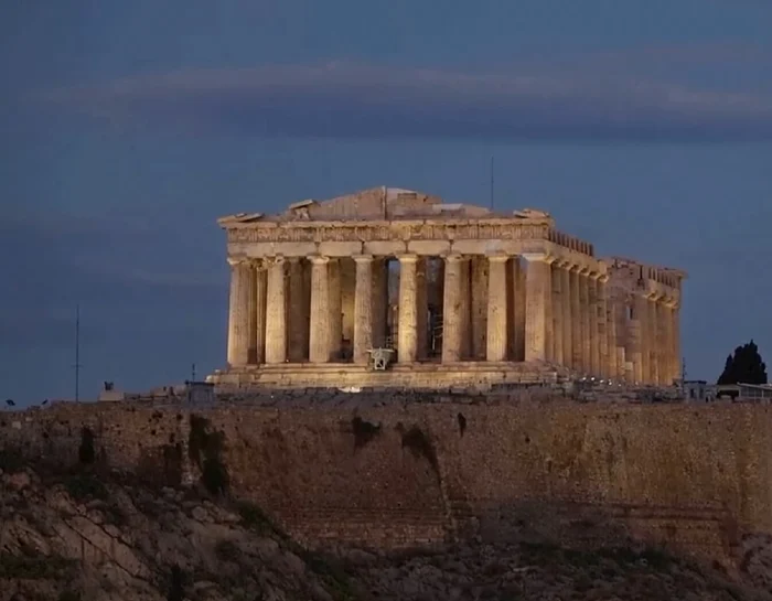 Partenonul de pe Acropola Atenei liber de schele după 20 de ani Foto Daciana Stoica pentru Adevărul
