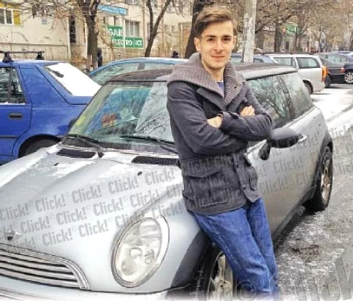 Noua maşină a lui Andrei Leonte