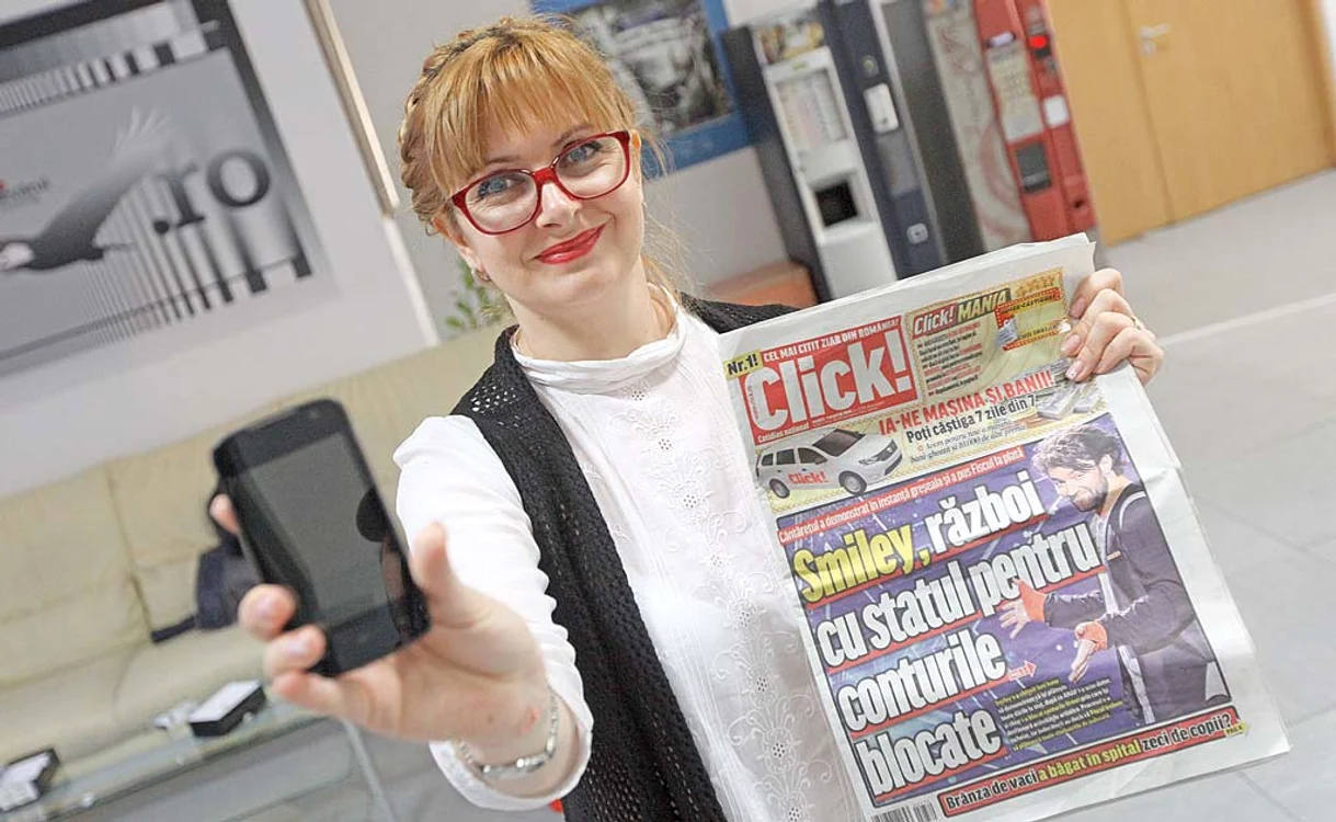 
    Lozul norocos i-a adus Ancuţei Dumitrescu un telefon   