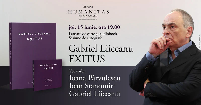 Gabriel Liiceanu Lansează „Exitus“, O Carte Despre „patru Feluri De A ...