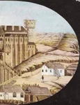 Castelul Corvinilor, desen de epocă (© Muzeul Castelul Corvinilor)