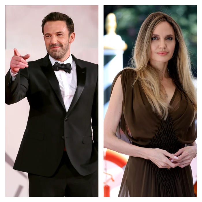 Colaj foto cu Ben Affleck și Angelina Jolie