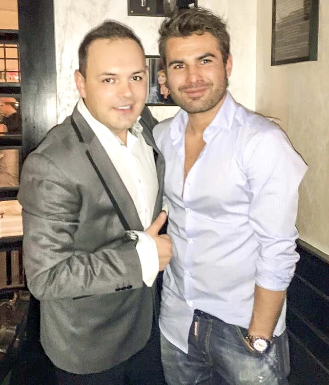 
    Raoul s-a bucurat de prezența lui Mutu, luni, când și-a serbat ziua de naștereFoto: Arhivă personală  
