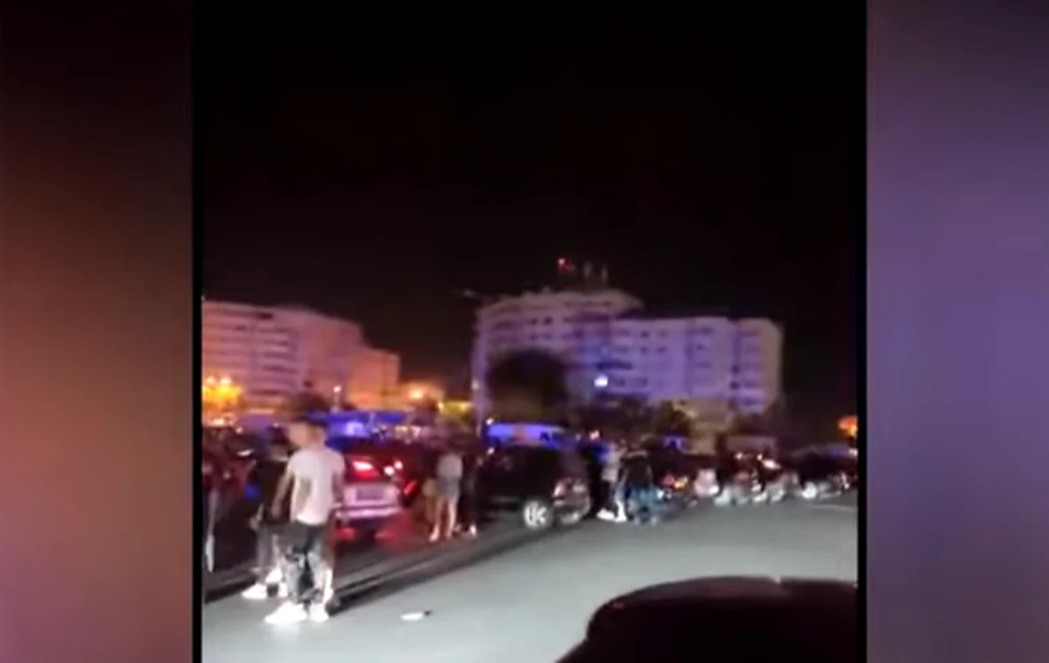 Conflictul a degenerat într-o bătaie. FOTO captură Observator