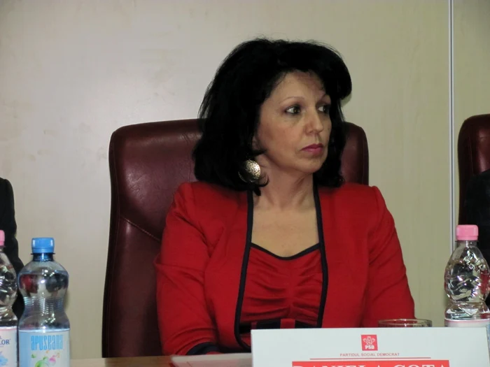 Daniela Coţa este preşedinta femeilor social-democrate din Sălaj FOTO Adevărul