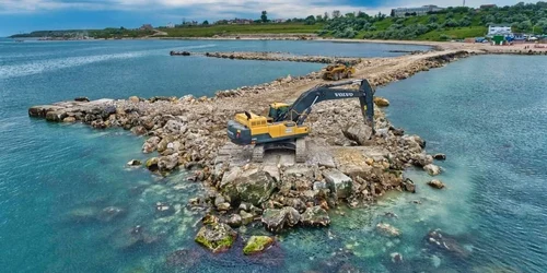 reabilitare plaja eforie sud marea neagra foto fb eforie online