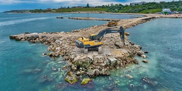 reabilitare plaja eforie sud marea neagra foto fb eforie online