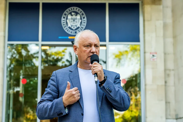 Igor Dodon a dat vina pe guvernare, acuzații negate de PAS. FOTO: Socialistii.md