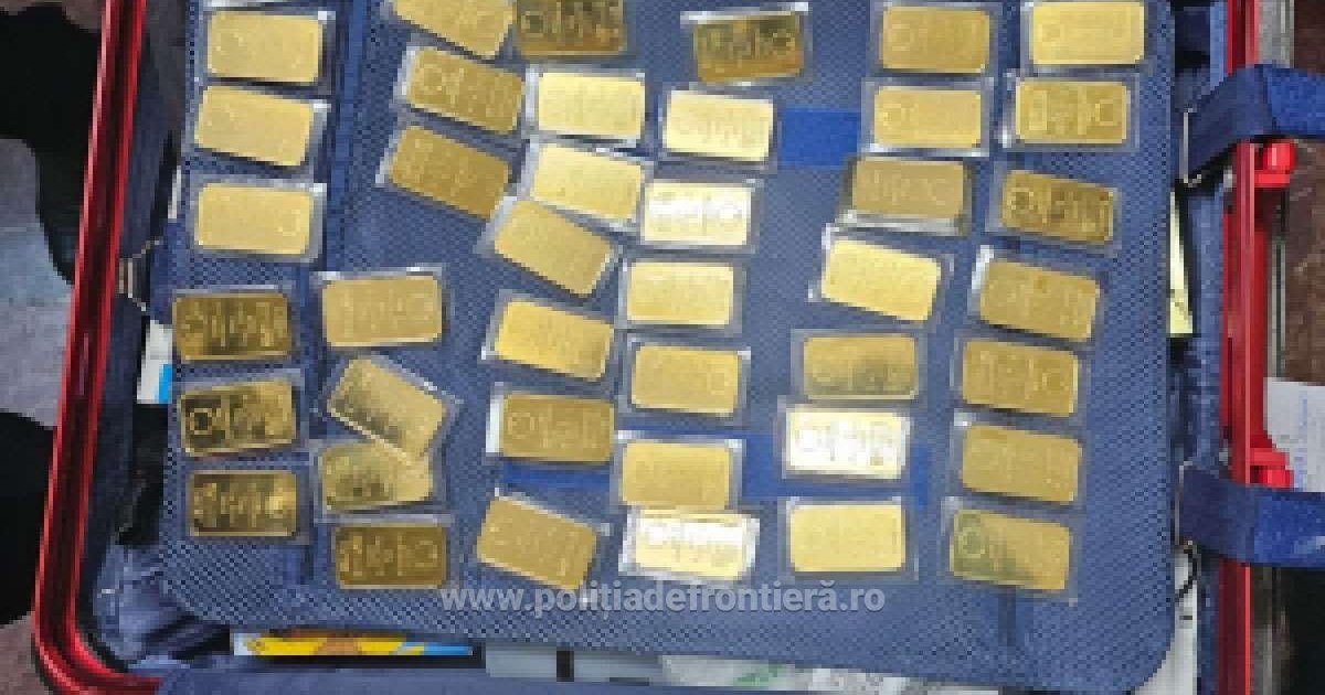 Român prins cu lingouri de aur la Timișoara, la aeroport, în valoare de un milion de lei Român prins cu lingouri de aur la Timișoara, la aeroport, în valoare de un milion de lei