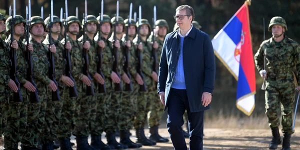 Aleksandar Vucic Armata Serbia FOTO Profimedia jpg