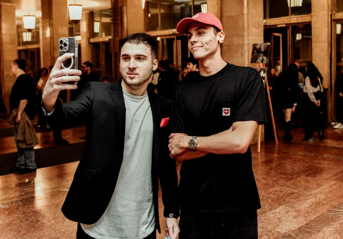 Campionul la înot David Popovici  a fost și el printre invitați