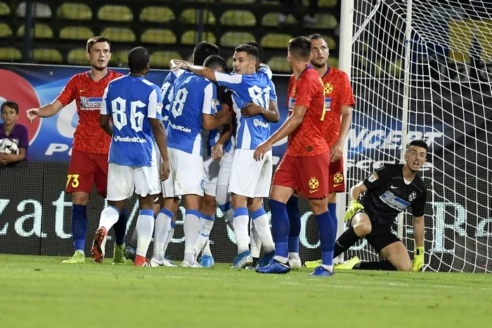 
    Andrei Vlad a fost cel mai slab jucator al FCSB in esecul cu Poli IasiFOTO: Sportpictures.eu  