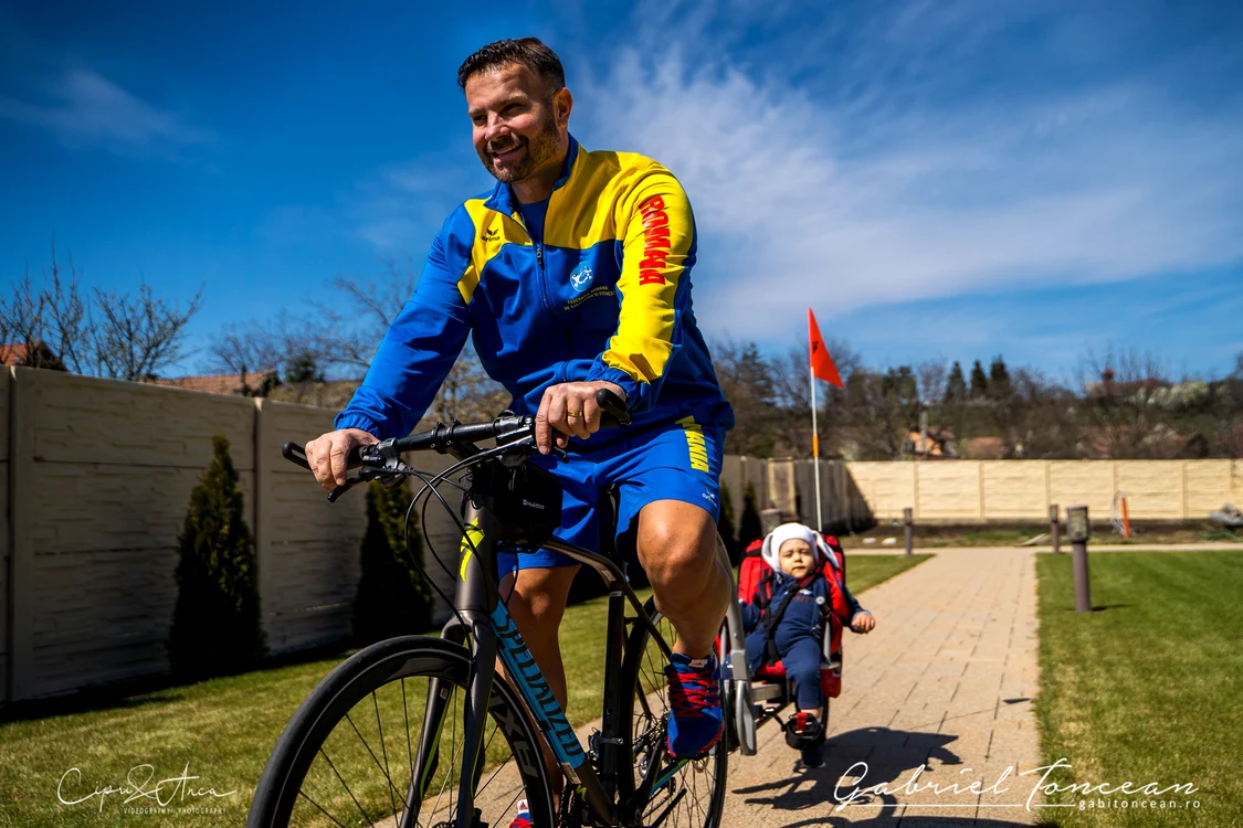 Gabriel Toncean, un adept al sportului în viața de zi cu zi