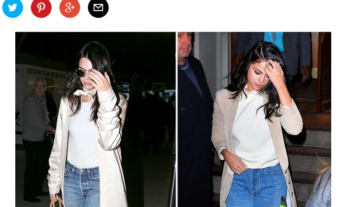 poza kendall jenner selena gomez png