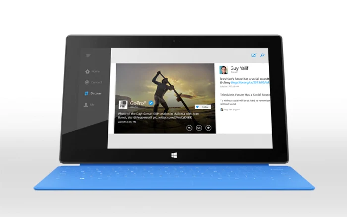 Utilizatorii de Windows 8 şi RT pot descărca aplicaţia Twitter din Windows Store FOTO Twitter